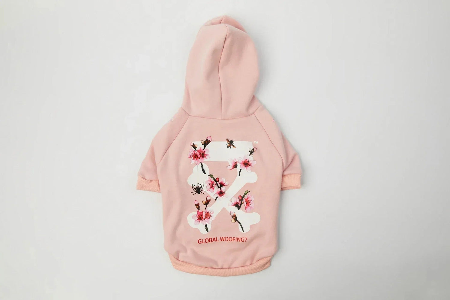 Winter Sakura Dog Hoodie - PetLiveliest - PetLiveliest